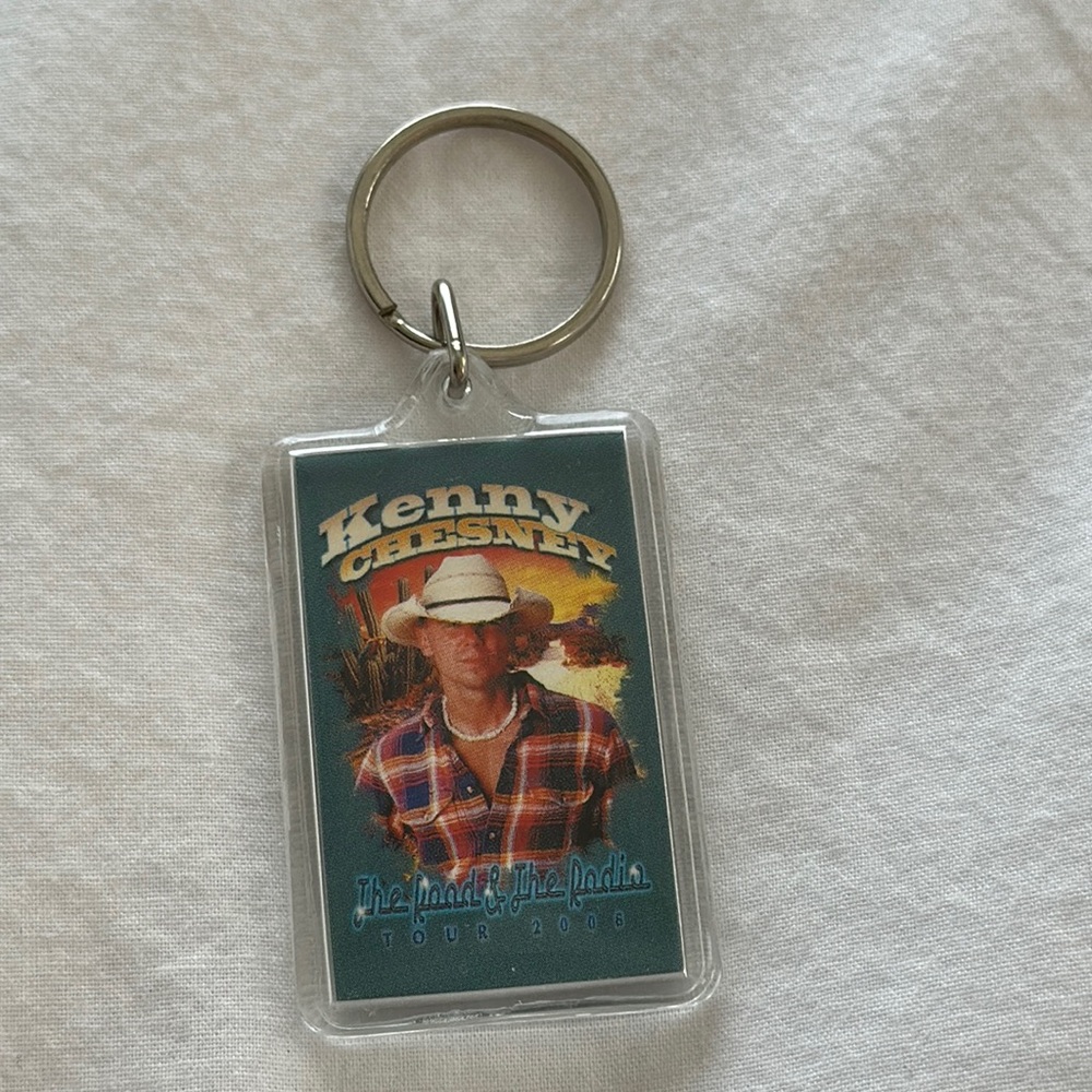 Kenny chessmen vintage tour 2006 keychain the road & the radio